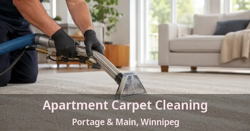 Apartment Carpet Cleaning Portage & Main, Winnipeg - MB