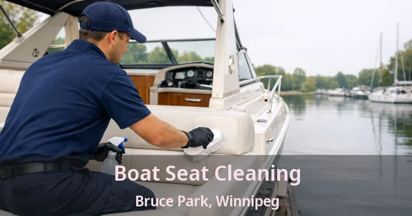 Boat Seat Cleaning Bruce Park, Winnipeg - MB