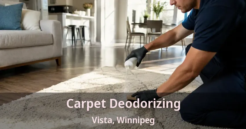 Carpet Deodorizing Vista, Winnipeg - MB