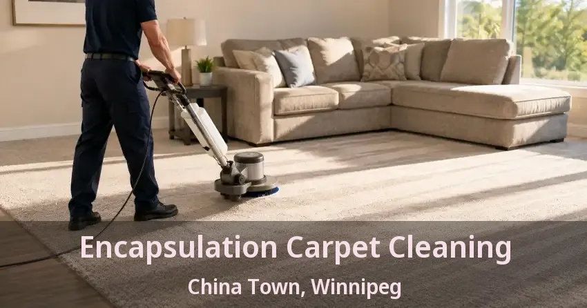 Encapsulation Carpet Cleaning China Town, Winnipeg - MB