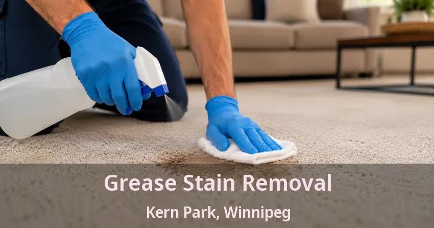 Grease Stain Removal Kern Park, Winnipeg - MB