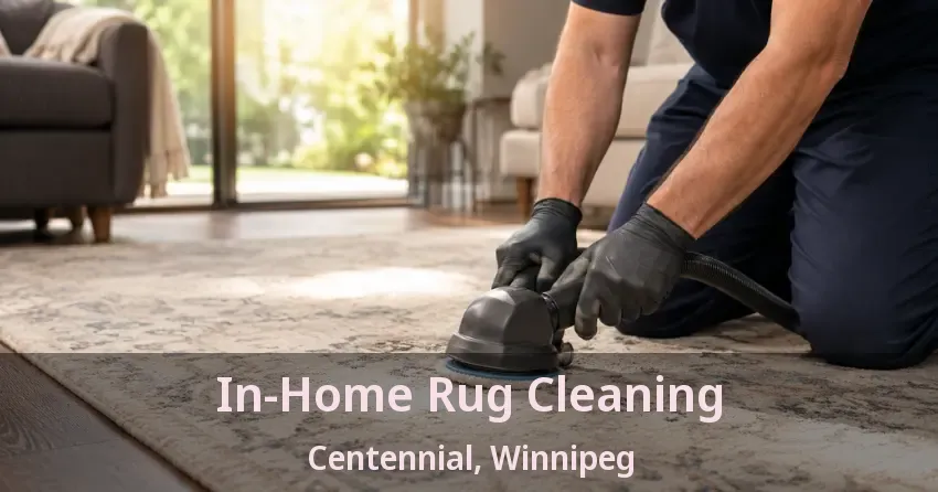 In-Home Rug Cleaning Centennial, Winnipeg - MB