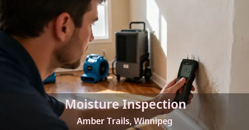 Moisture Inspection Amber Trails, Winnipeg - MB