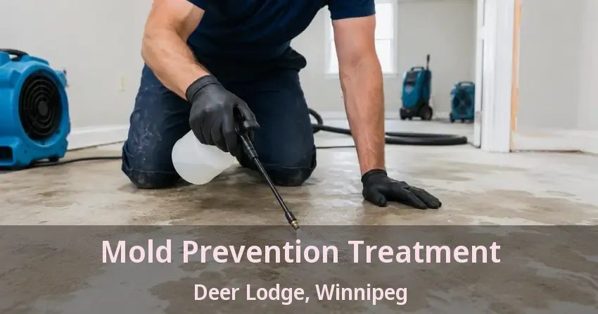 Mold Prevention Treatment Deer Lodge, Winnipeg - MB