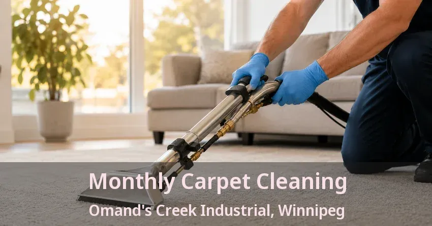 Monthly Carpet Cleaning Omand's Creek Industrial, Winnipeg - MB