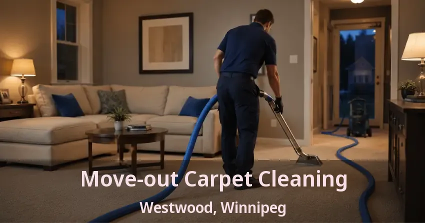 Move-out Carpet Cleaning Westwood, Winnipeg - MB
