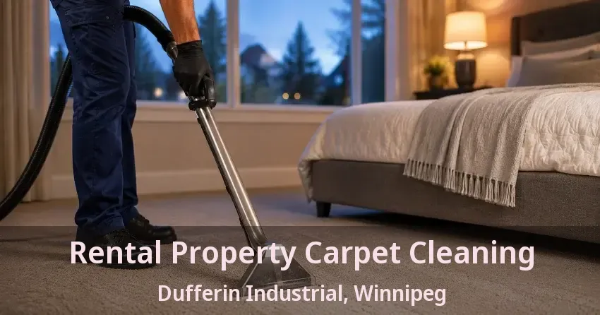 Rental Property Carpet Cleaning Dufferin Industrial, Winnipeg - MB