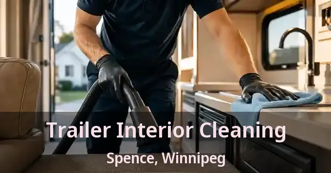 Trailer Interior Cleaning Spence, Winnipeg - MB