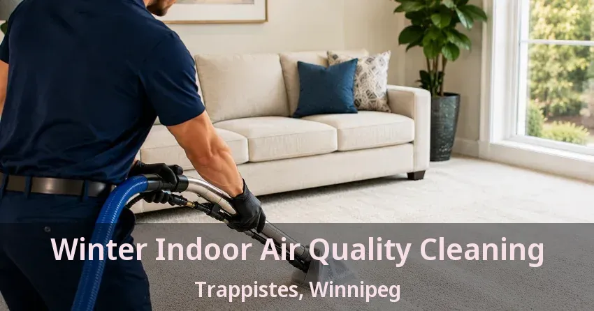 Winter Indoor Air Quality Cleaning Trappistes, Winnipeg - MB