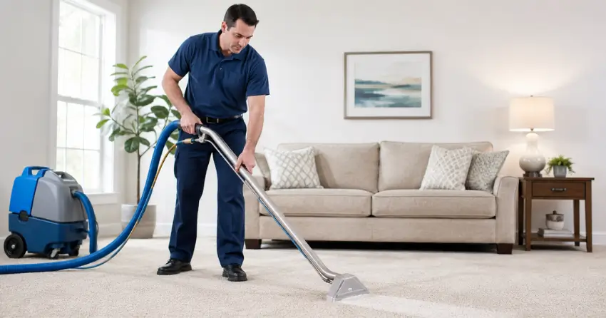 carpet cleaning for busy businesses commercial office in Murray Industrial Park, Winnipeg