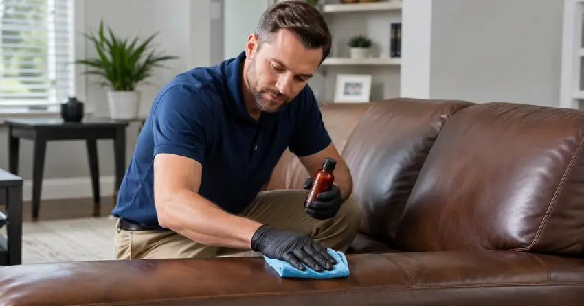 leather furniture cleaning professional service in Talbot-Grey, Winnipeg