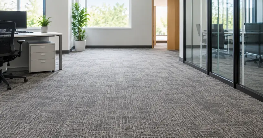 clean commercial carpet after office carpet cleaning service