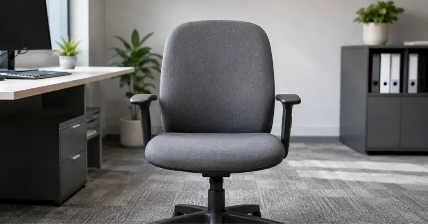 clean office chair upholstery after professional office chair cleaning