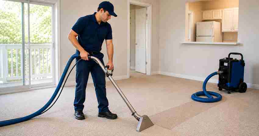 move-out carpet cleaning for rentals pre-inspection documentation process