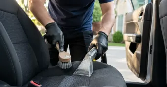 Car Seat Cleaning
