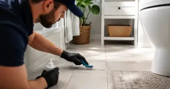 Grout Stain Removal