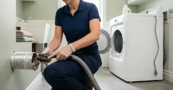 Laundry Room Vent Cleaning