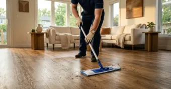 Luxury Vinyl Plank Cleaning