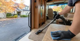 RV Interior Cleaning