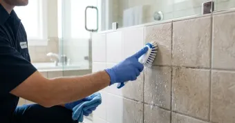 Shower Wall Cleaning